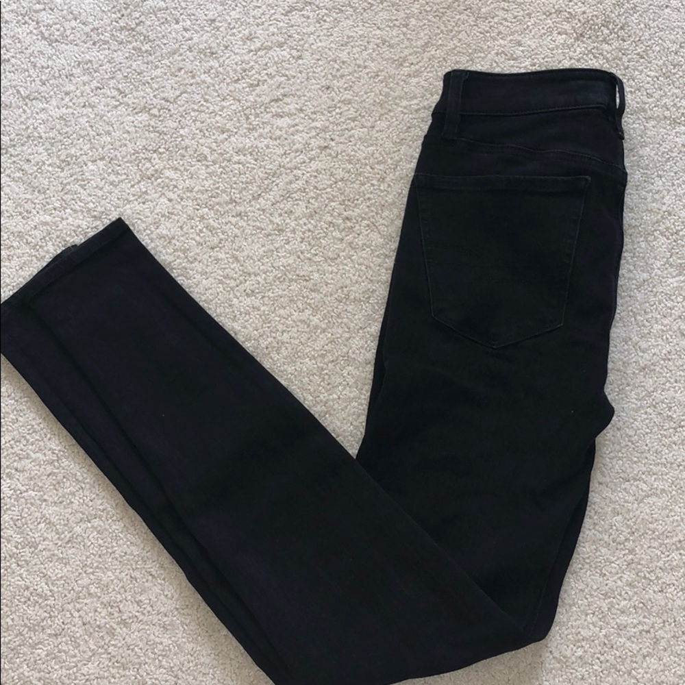BLACK AMERICAN EAGLE JEANS